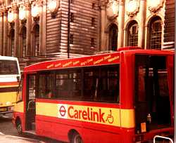 picture of carelink minibus